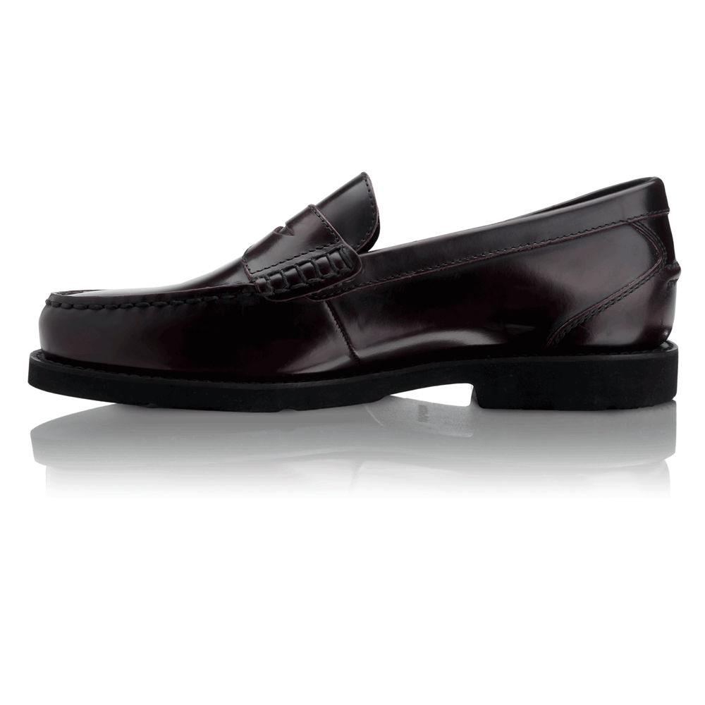 Rockport Loafers For Mens Burgundy - Shakespeare Circle - EQ5082419